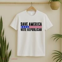 Save America Vote Republican Vintage T-Shirt thumb 2