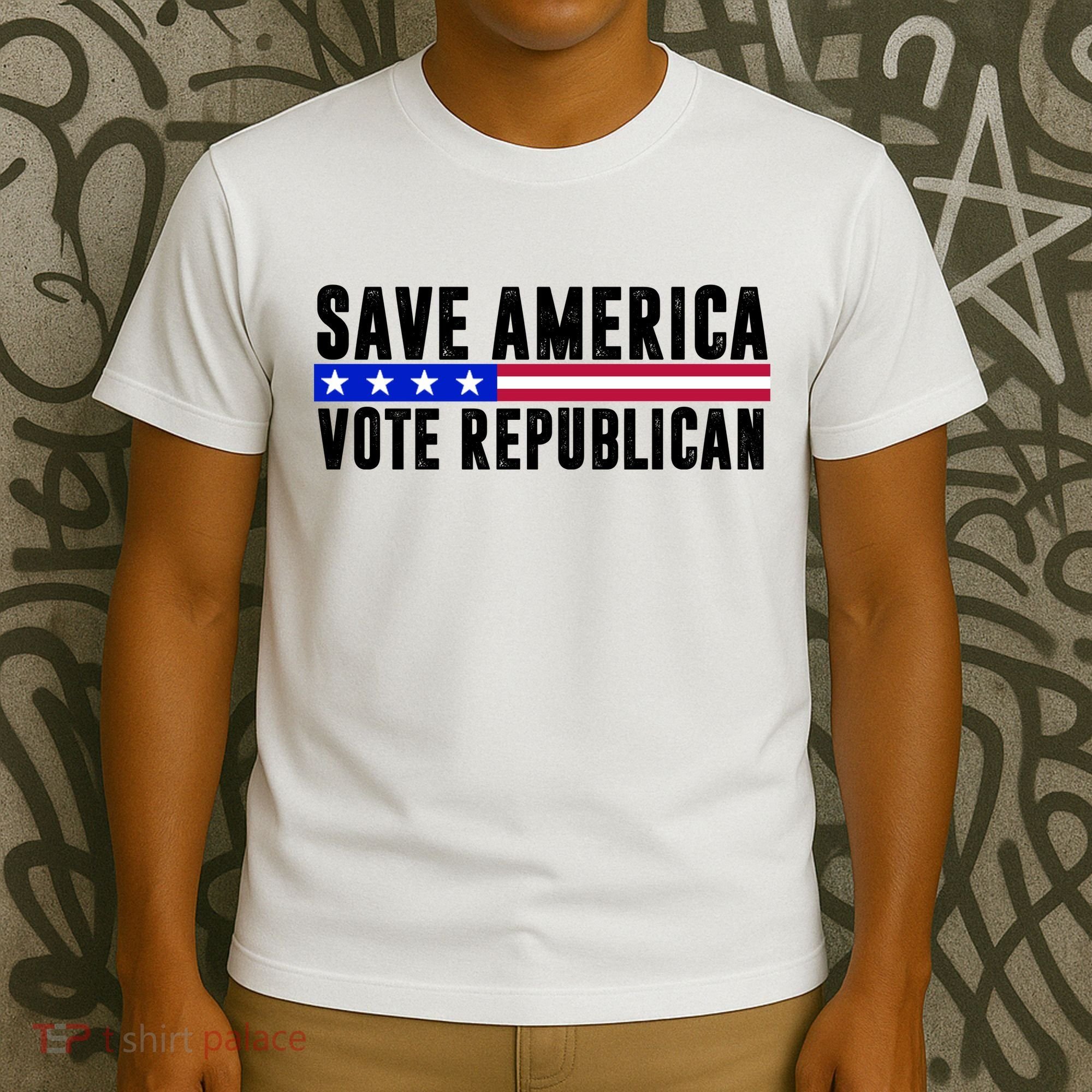 Save America Vote Republican Vintage T-Shirt