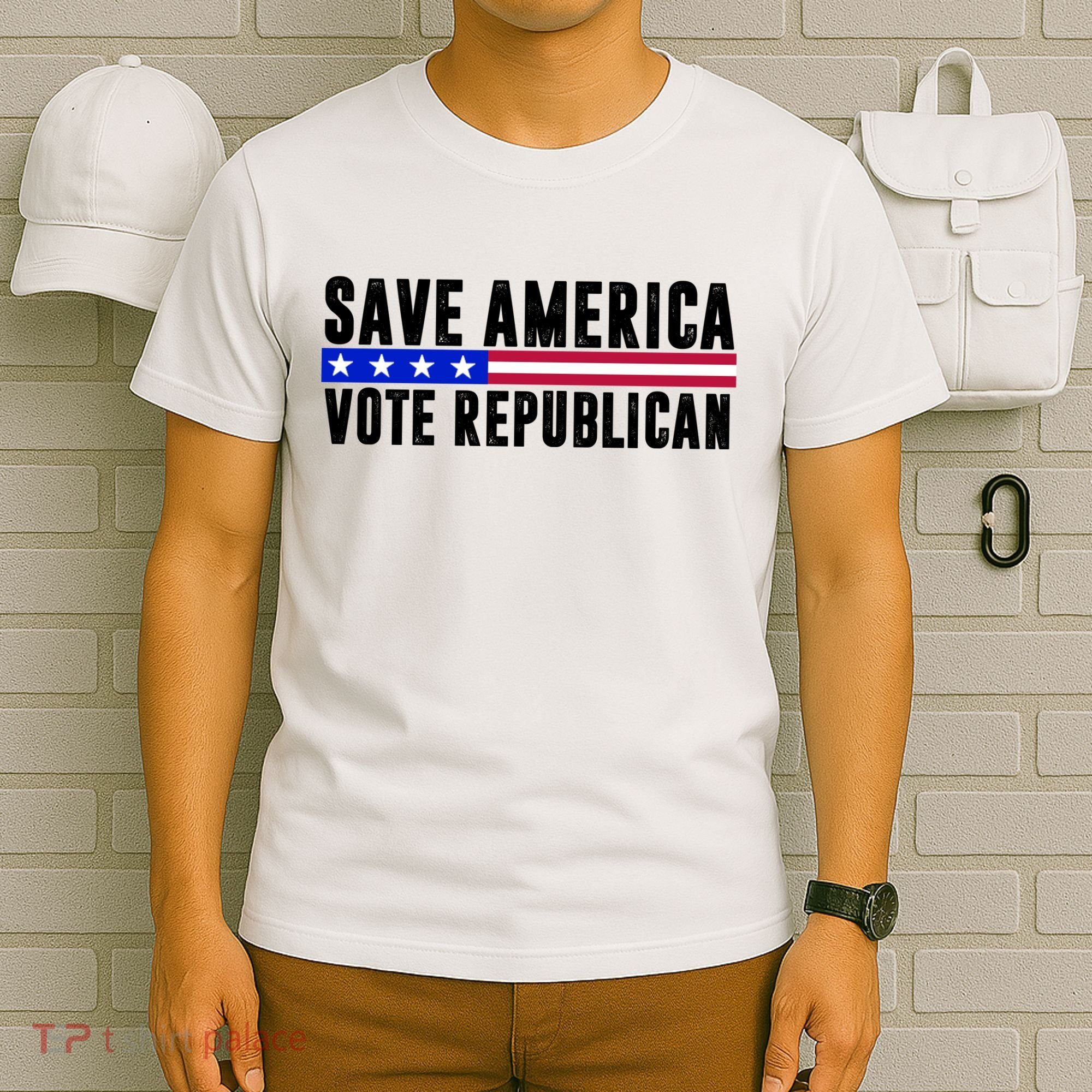 Save America Vote Republican Vintage T-Shirt