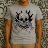 Skull Axe Vintage T-Shirt thumb 3