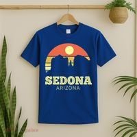 Sedona Arizona Vintage Sunset Adventure Outdoors Life Gift T-Shirt thumb 2