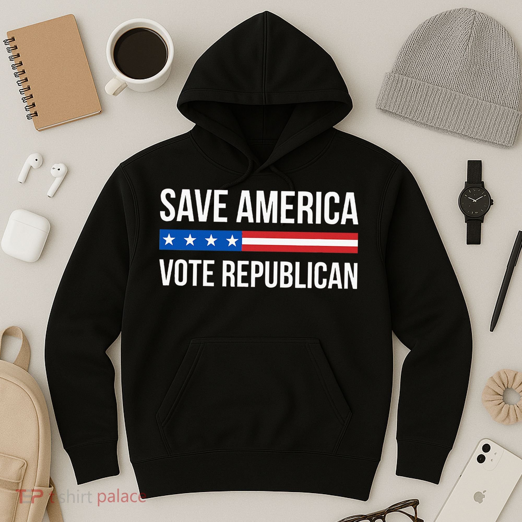Save America Vote Republican Hoodie