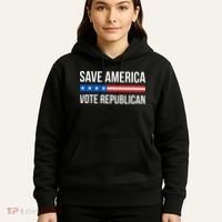 Save America Vote Republican Hoodie thumb 5