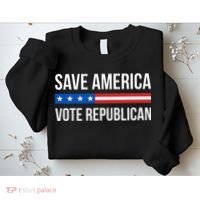 Save America Vote Republican Sweatshirt thumb 2