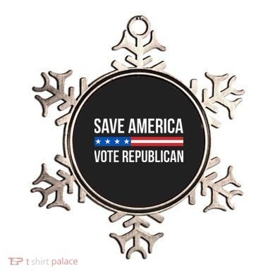 Save America Vote Republican Ornament