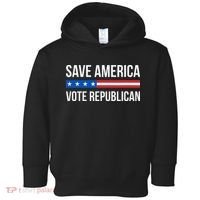 Save America Vote Republican Toddler Hoodie thumb 0