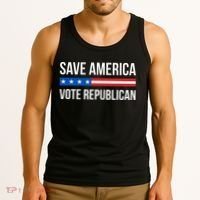 Save America Vote Republican Tank Top thumb 3