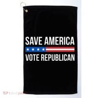 Save America Vote Republican Golf Towel thumb 0