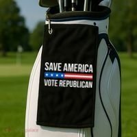 Save America Vote Republican Golf Towel thumb 2