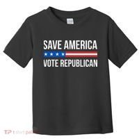 Save America Vote Republican Toddler T-Shirt thumb 0