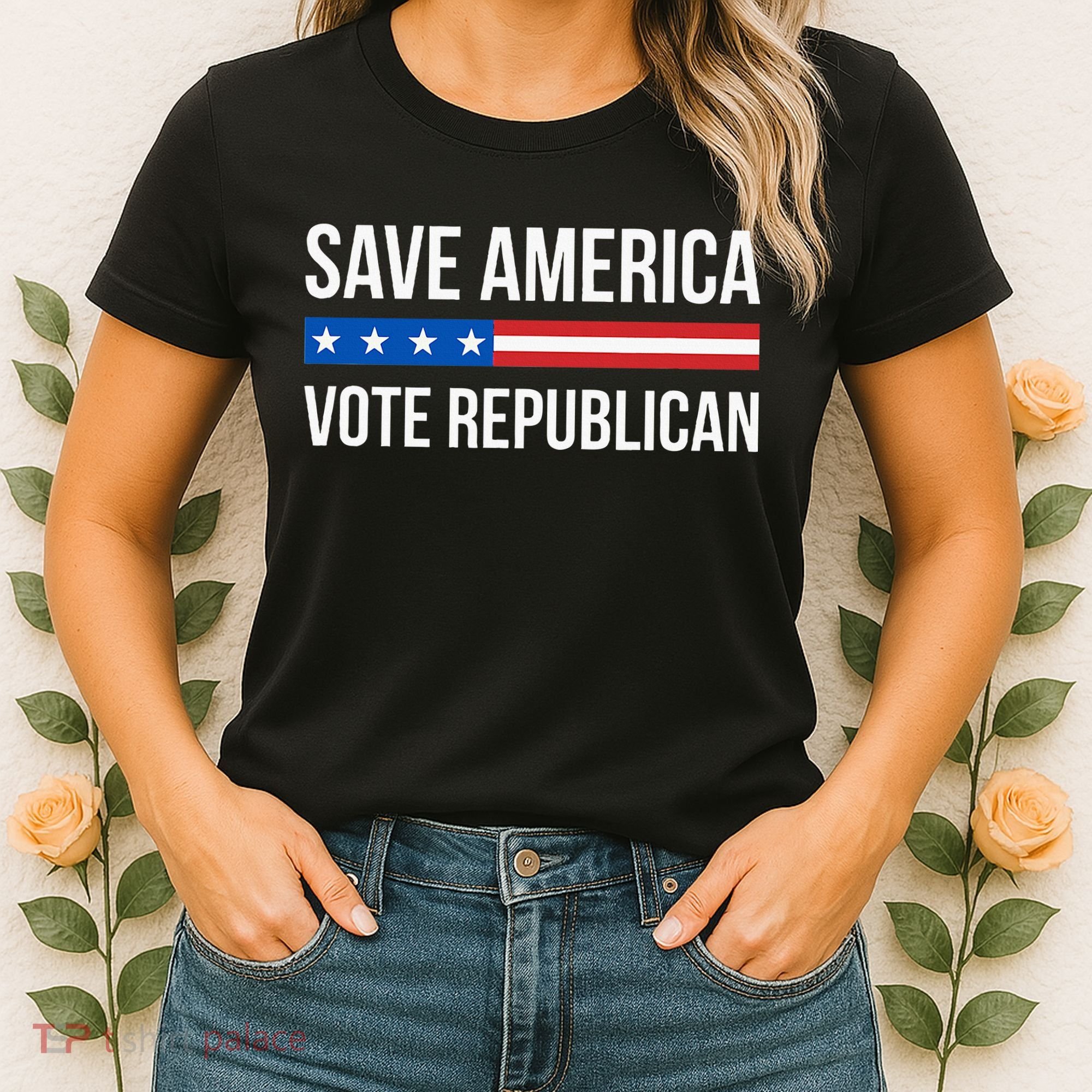 Save America Vote Republican Women's T-Shirt