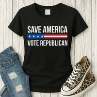 Save America Vote Republican Women's T-Shirt thumb 3