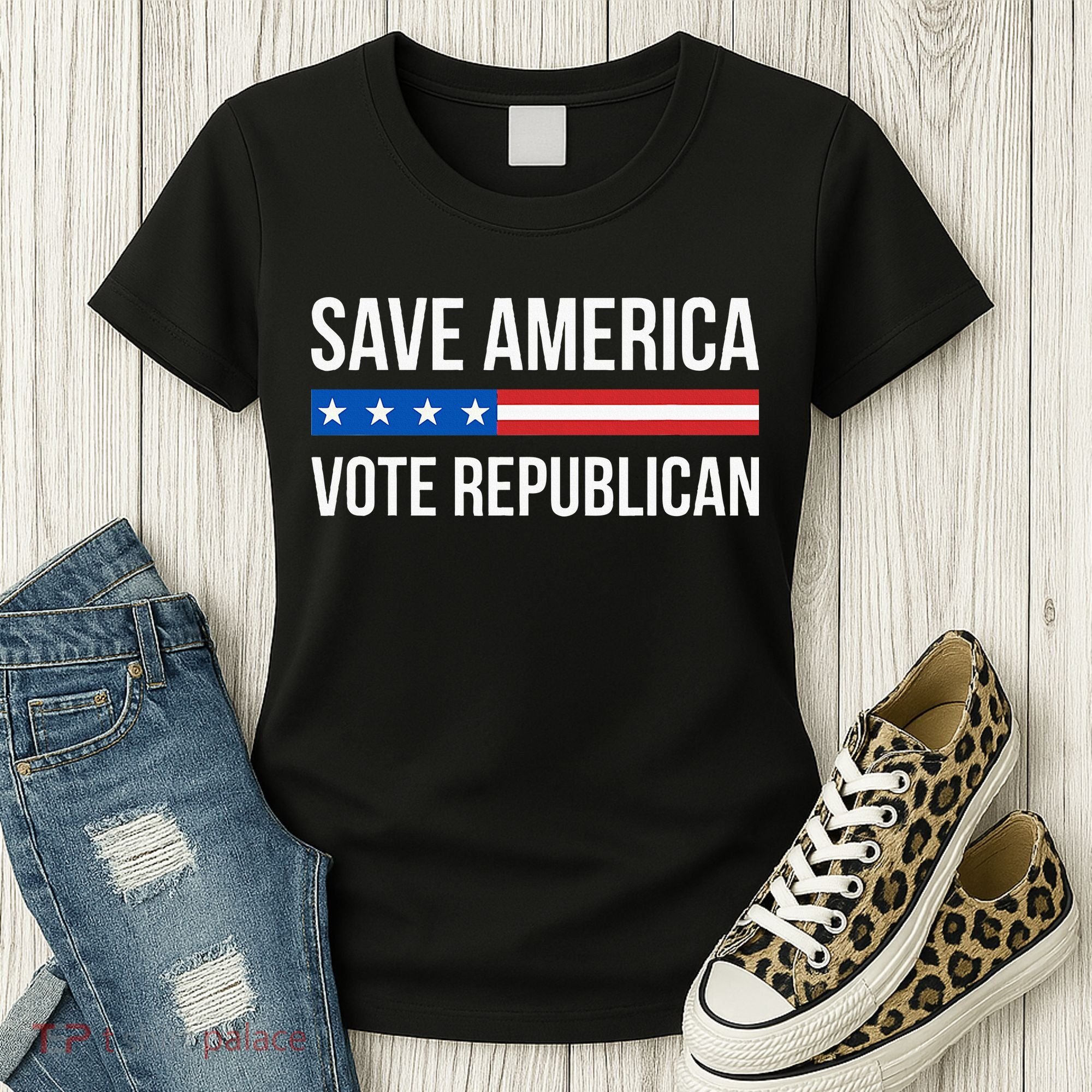 Save America Vote Republican Women's T-Shirt