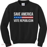 Save America Vote Republican Kids Sweatshirt thumb 0
