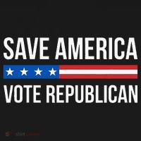 Save America Vote Republican Kids Long Sleeve Shirt thumb 2