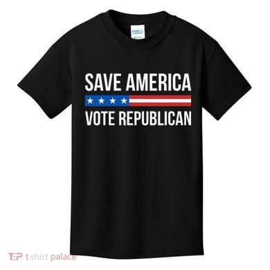 Save America Vote Republican Kids T-Shirt
