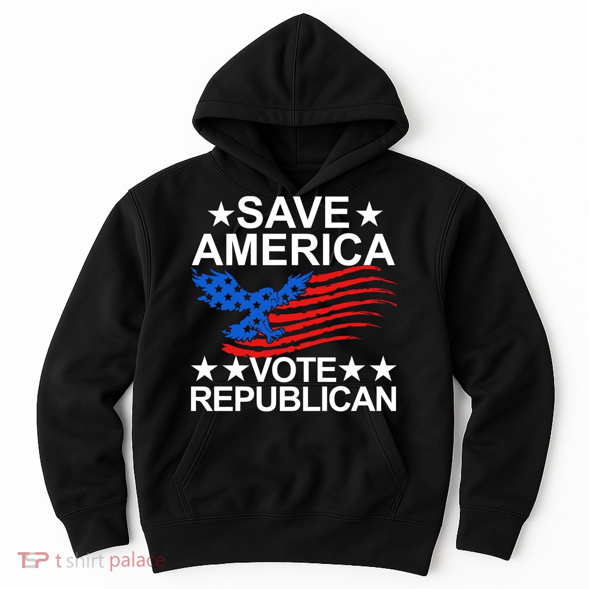 Save America Vote Republican Proud Conservative American Hoodie