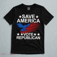 Save America Vote Republican Proud Conservative American T-Shirt thumb 5