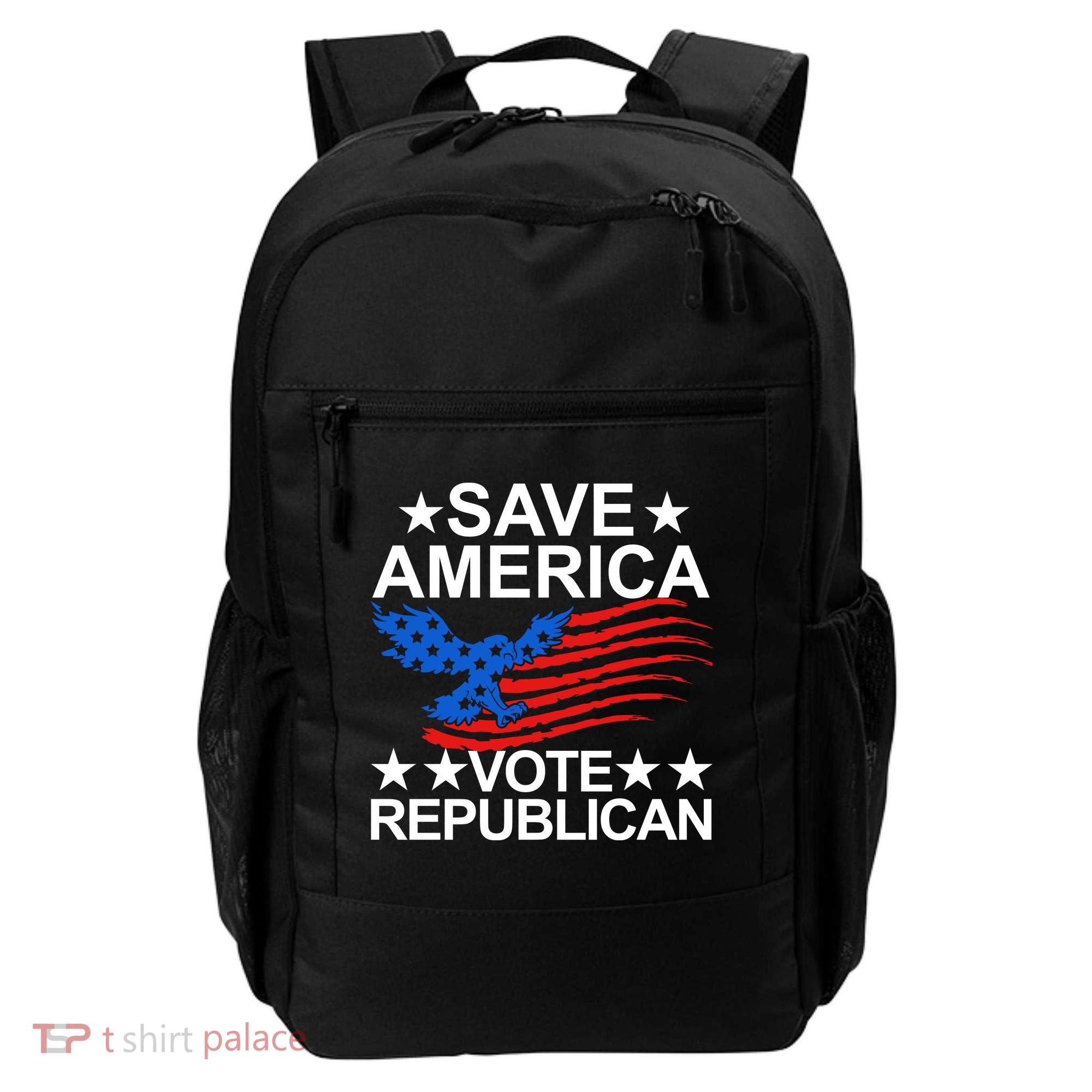 Save America Vote Republican Proud Conservative American Backpack