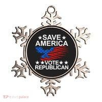 Save America Vote Republican Proud Conservative American Ornament thumb 0