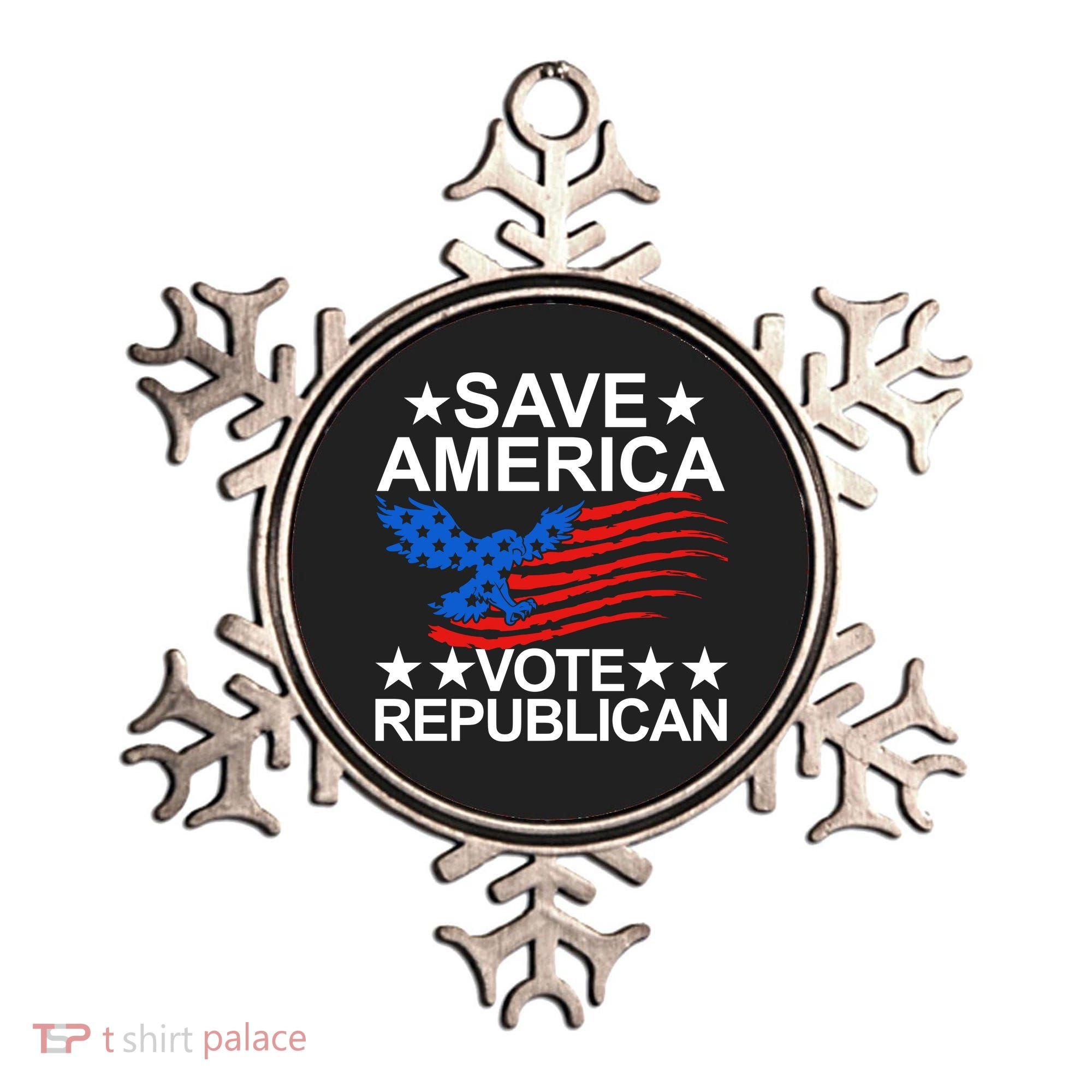 Save America Vote Republican Proud Conservative American Ornament