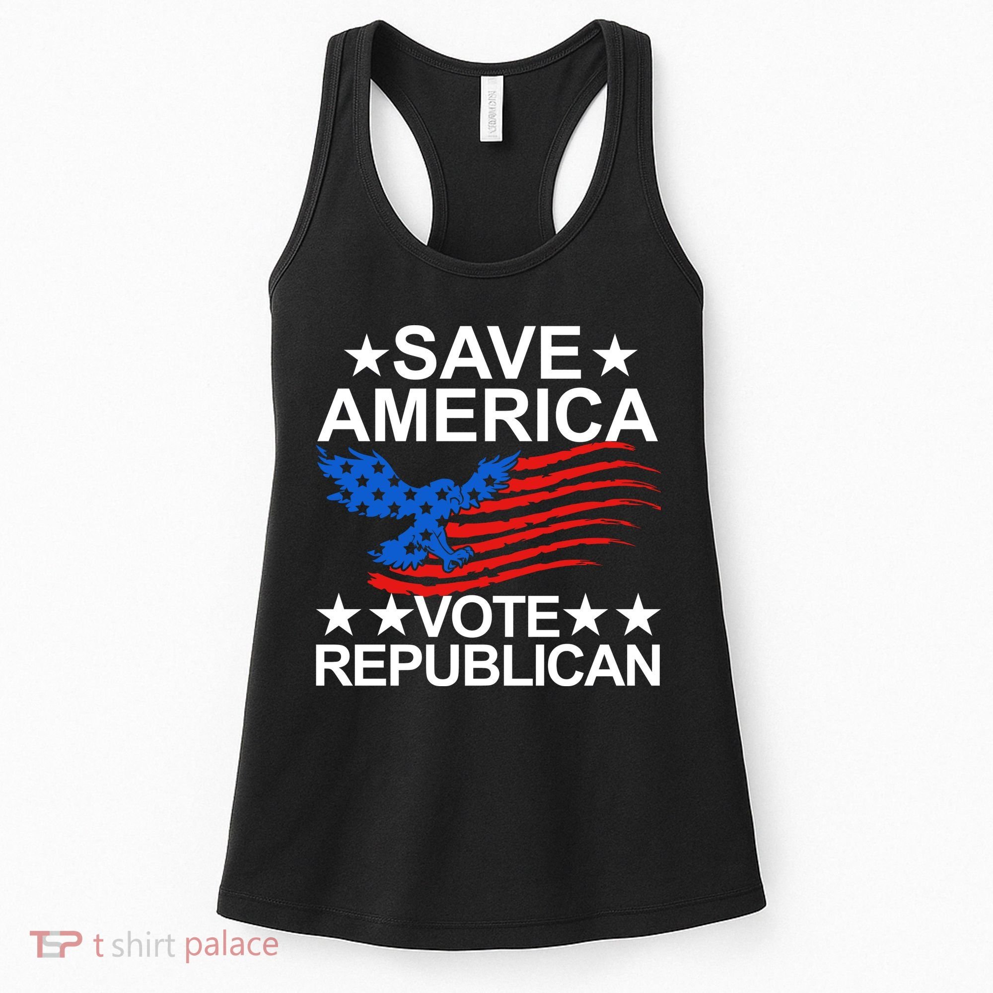 Save America Vote Republican Proud Conservative American Women's Tank Top