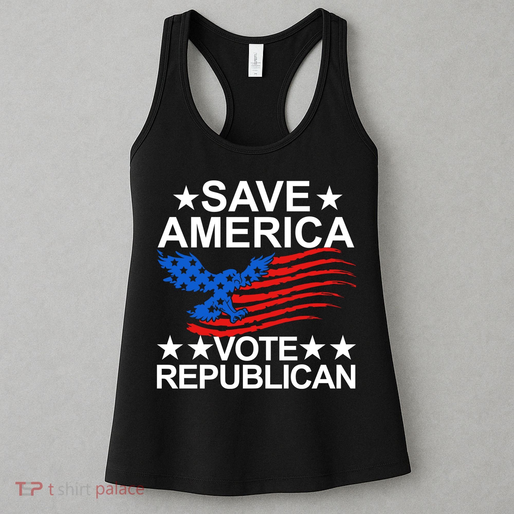 Save America Vote Republican Proud Conservative American Women's Tank Top