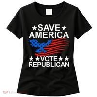 Save America Vote Republican Proud Conservative American Women's T-Shirt thumb 0
