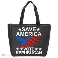 Save America Vote Republican Proud Conservative American Tote Bag thumb 0