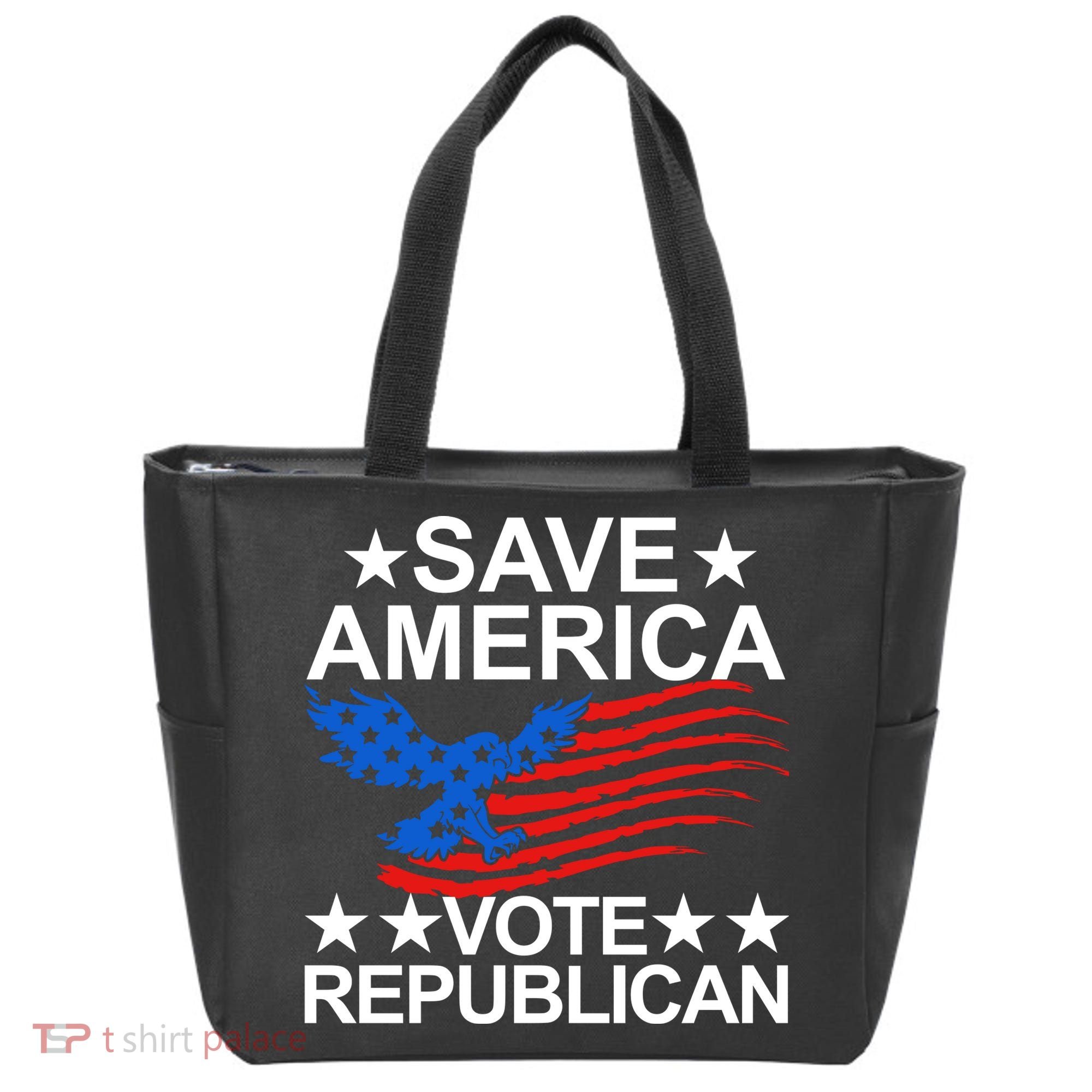 Save America Vote Republican Proud Conservative American Tote Bag