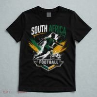 South Africa Vintage Soccer Player Football National T-Shirt thumb 5