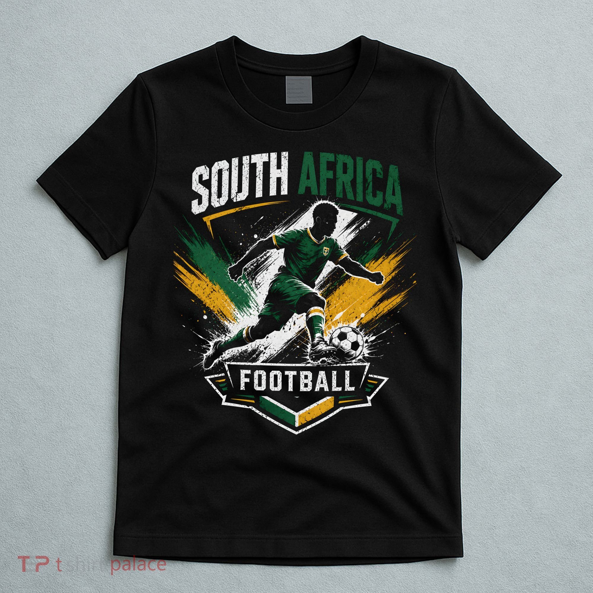 South Africa Vintage Soccer Player Football National T-Shirt