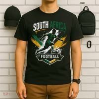 South Africa Vintage Soccer Player Football National T-Shirt thumb 6