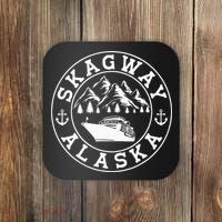 Skagway Alaska Vacation Souvenir And Cruise Gifts Coaster thumb 0