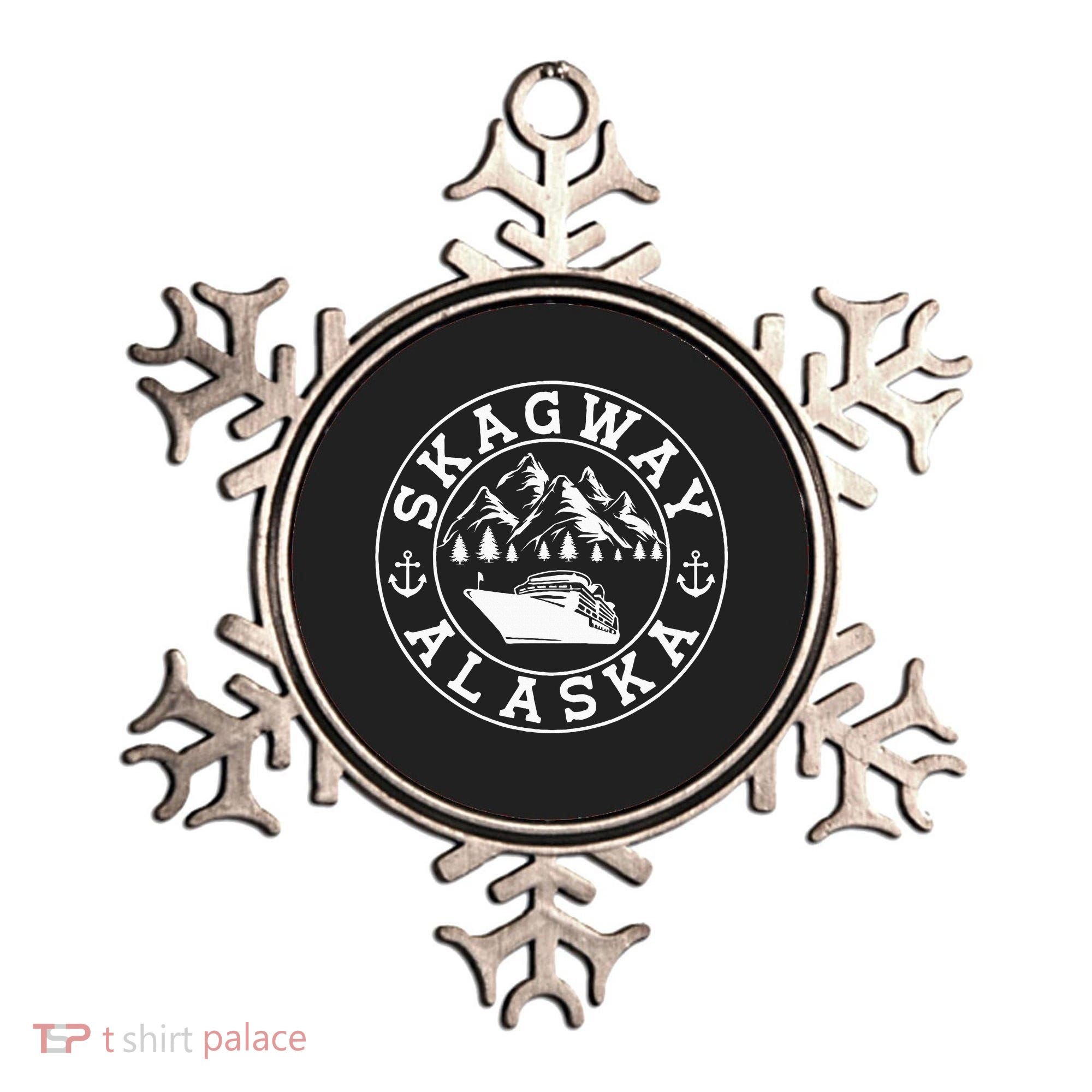 Skagway Alaska Vacation Souvenir And Cruise Gifts Ornament