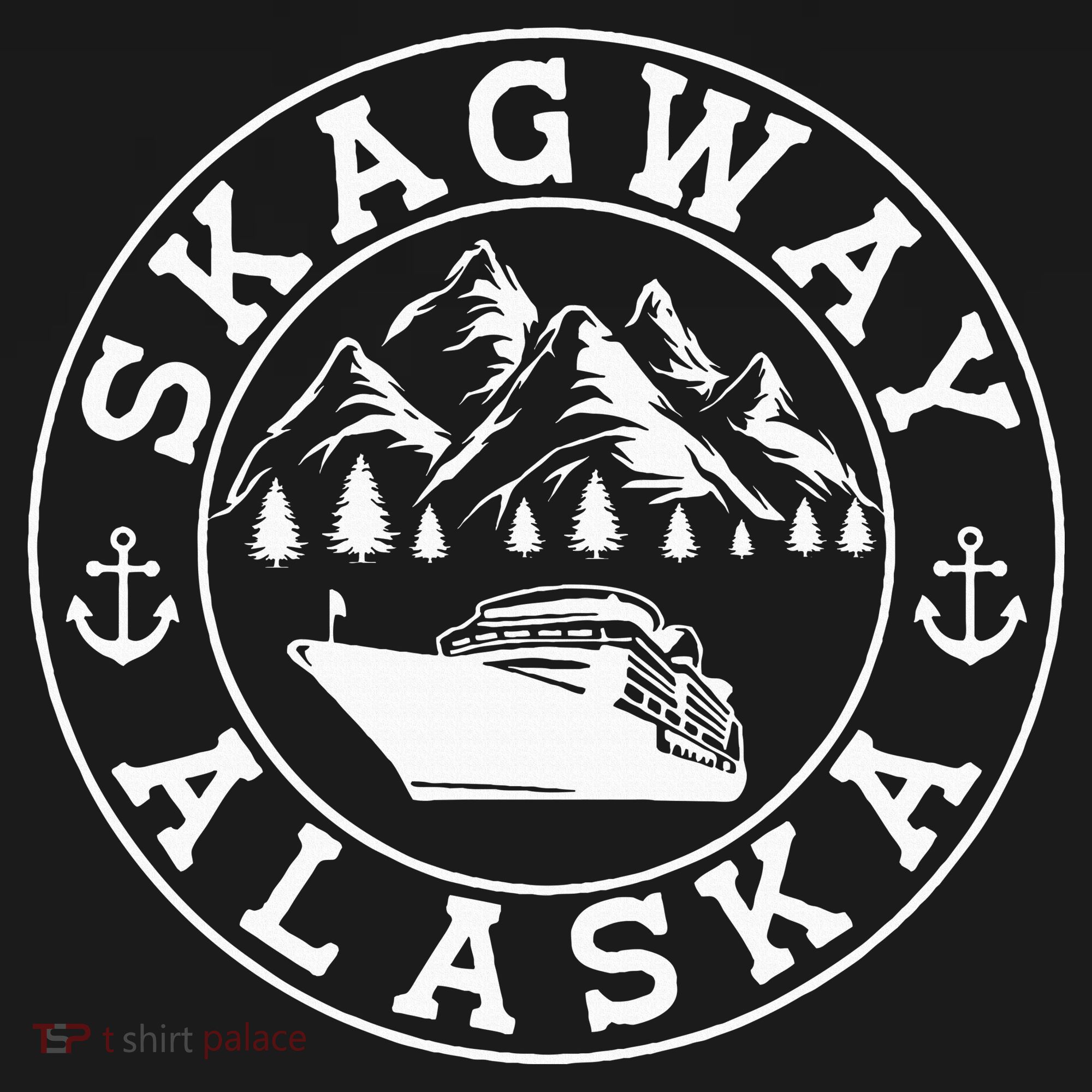 Skagway Alaska Vacation Souvenir And Cruise Gifts Baby Bodysuit