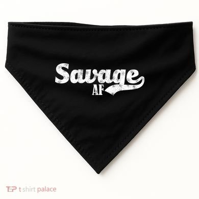 Savage AF USA-Made Doggie Bandana