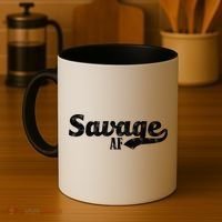 Savage AF Coffee Mug thumb 4