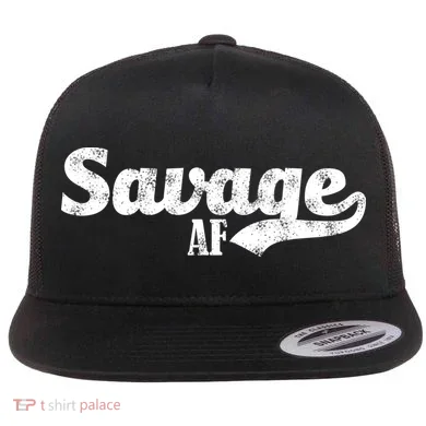 Savage AF Flat Bill Trucker Hat