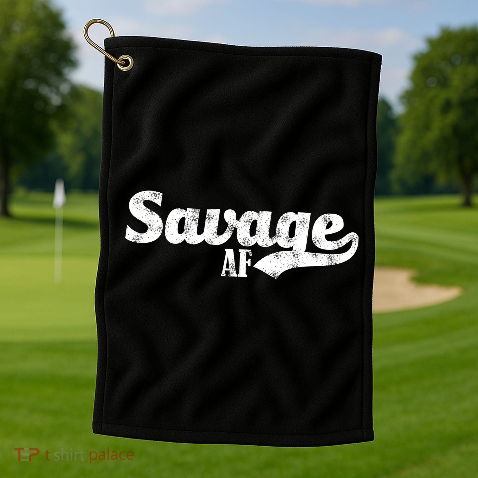 Savage AF Golf Towel
