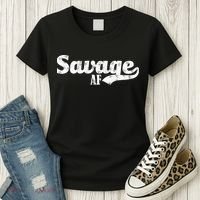 Savage AF Women's T-Shirt thumb 3