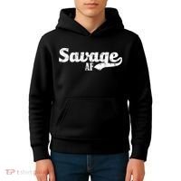 Savage AF Kids Hoodie thumb 4