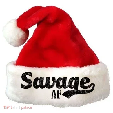 Savage AF Santa Hat