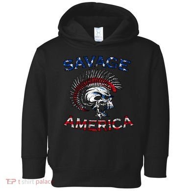 Savage America Toddler Hoodie