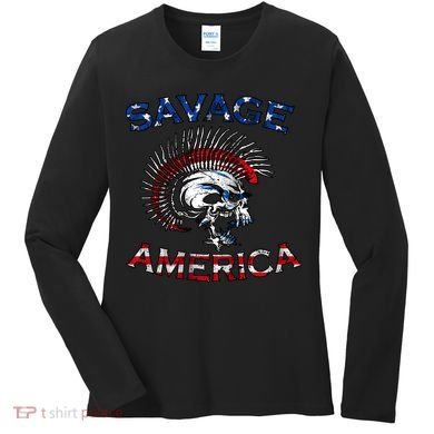 Savage America Women's Long Sleeve Shirt