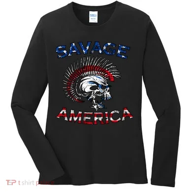 Savage America Women's Long Sleeve Shirt