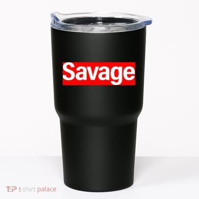 Savage Logo Tumbler