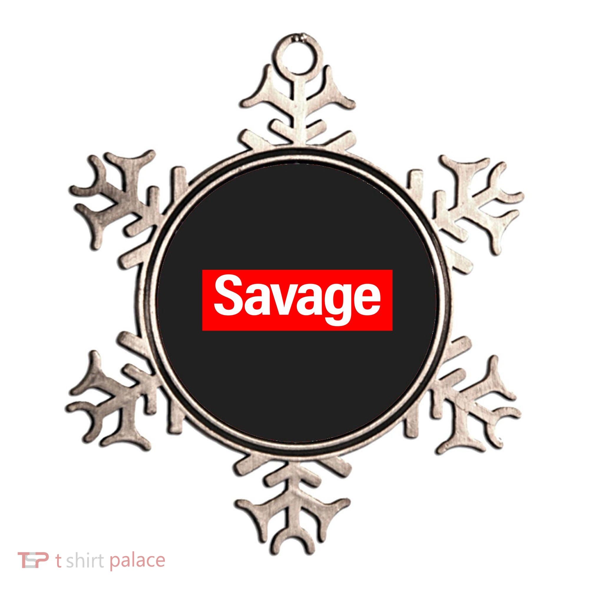 Savage Logo Ornament