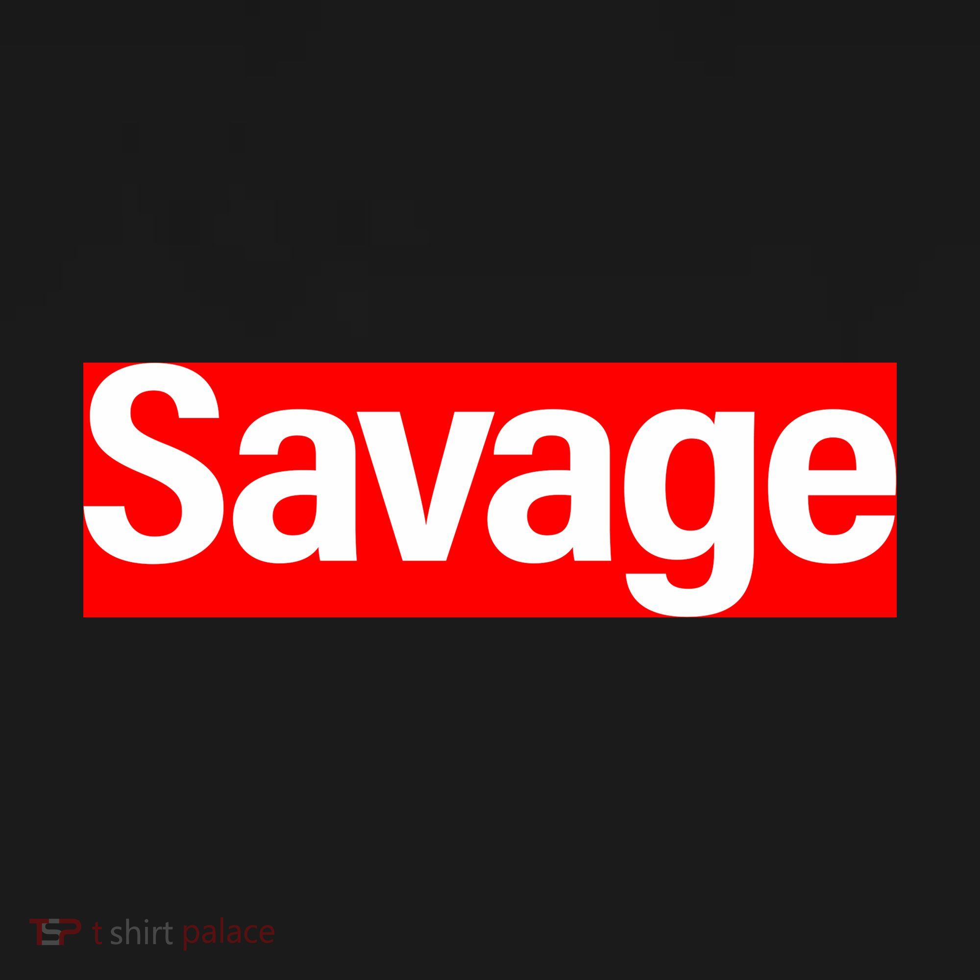 Savage Logo Baby Bodysuit