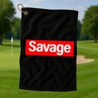 Savage Logo Golf Towel thumb 1